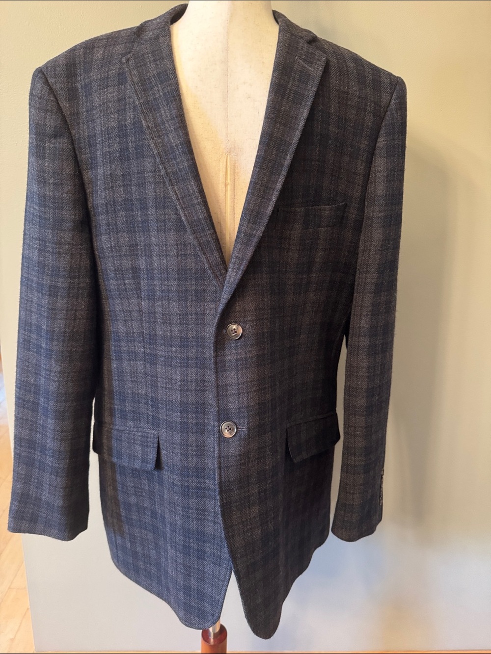 Johnston & Murphy 100% Wool Blazer